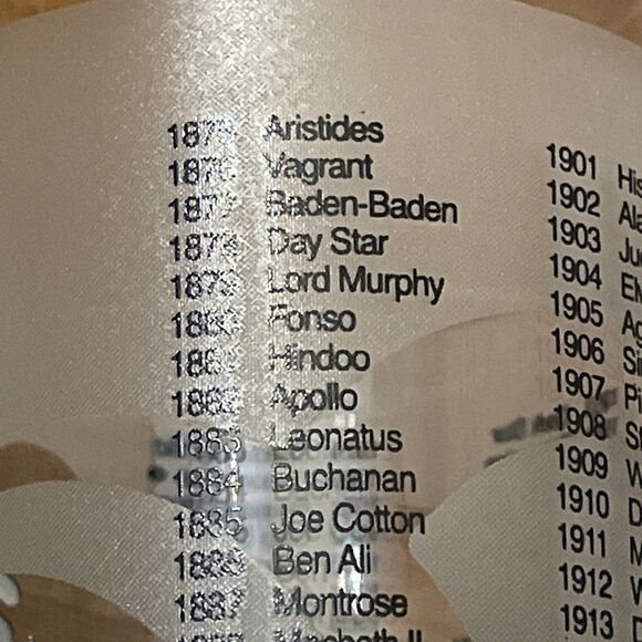 Kentucky Derby 131 2005 Souvenir Mint Julep Glass Unused Churchill Down Roses - Picture 9 of 12